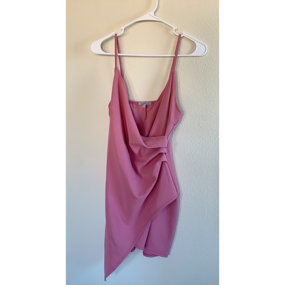 Asymmetrical Bodycon Mini Dress